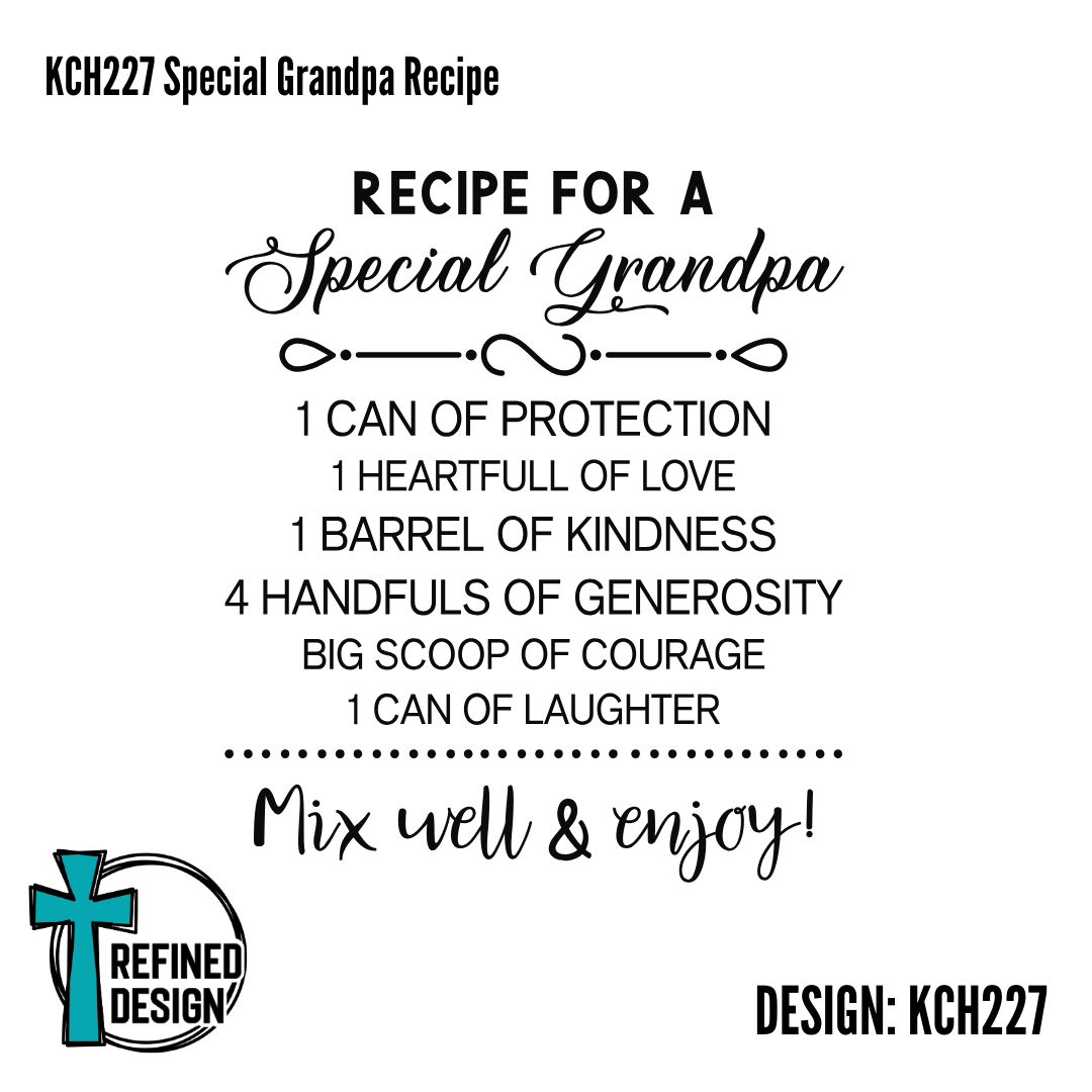 KCH227 Special Grandpa Recipe
