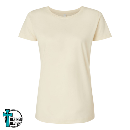 Personalized Natural Color Women's Shirt