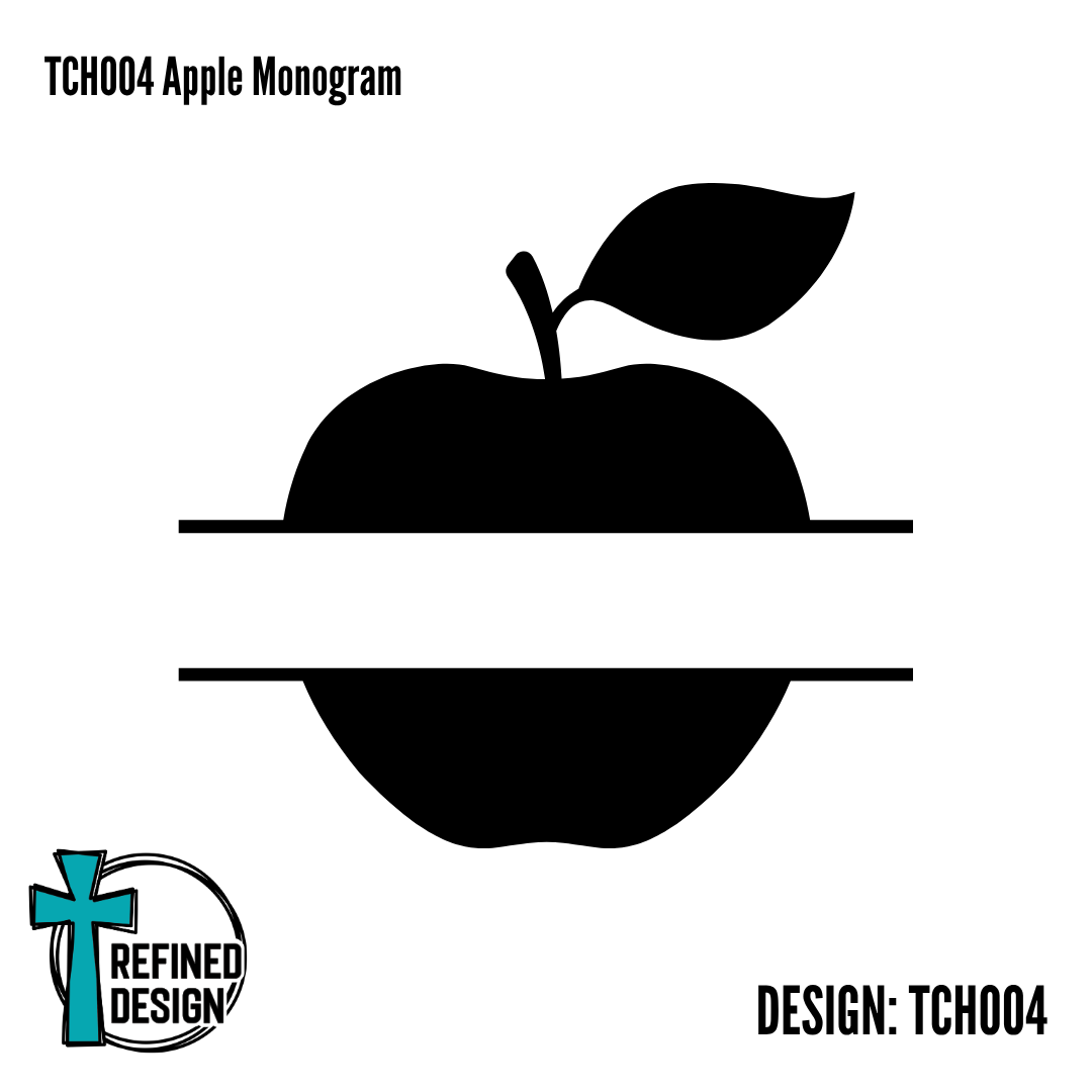 TCH004 Apple Monogram