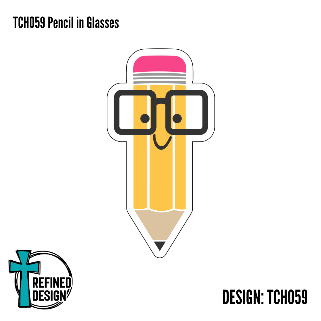 TCH059 Pencil in Glasses