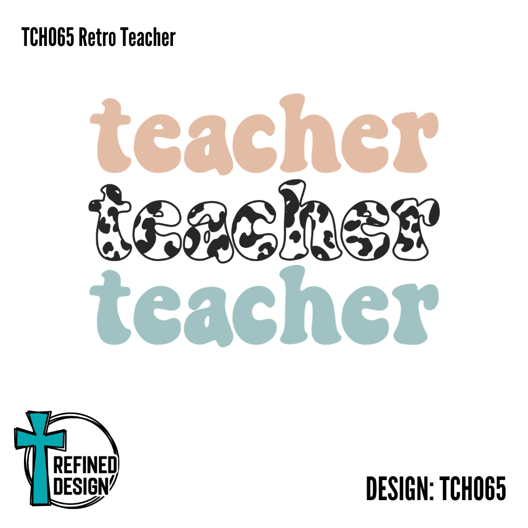 TCH065 Retro Teacher