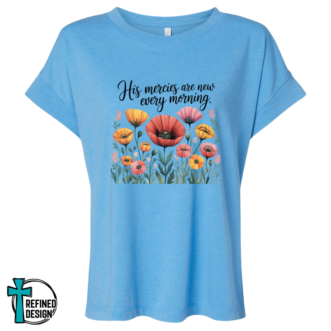 His Mercies Are New Every Morning – Vintage Washed Tee