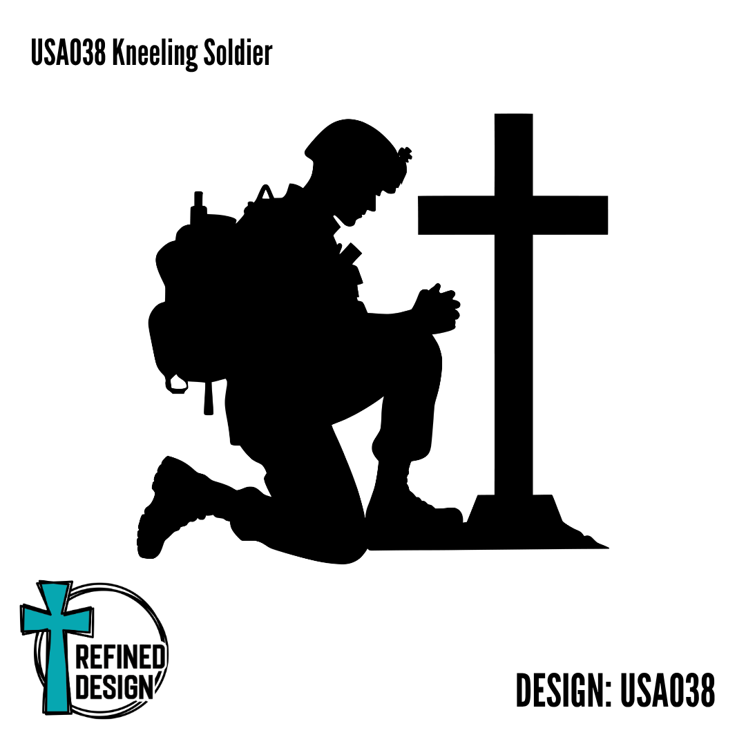 USA038 Kneeling Soldier