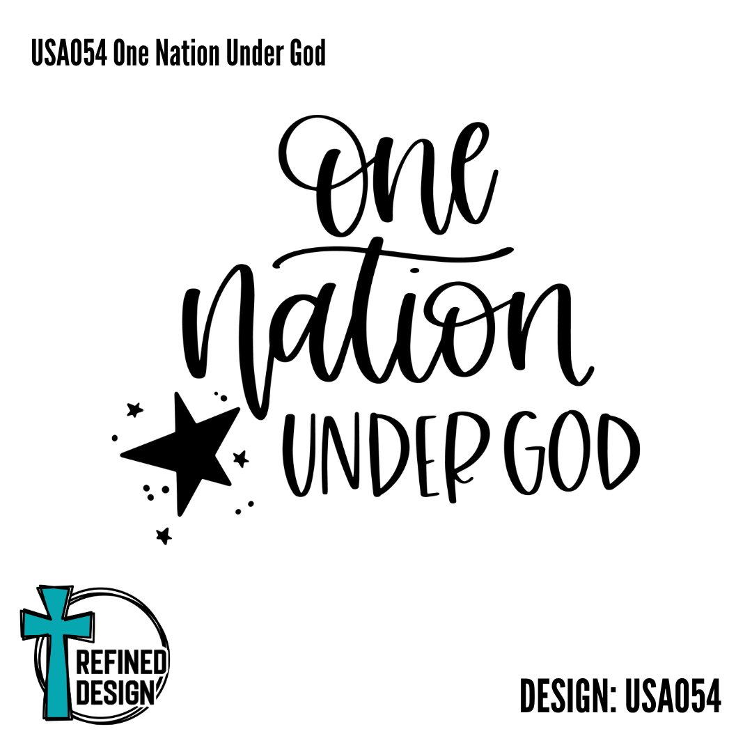 USA054 One Nation Under God