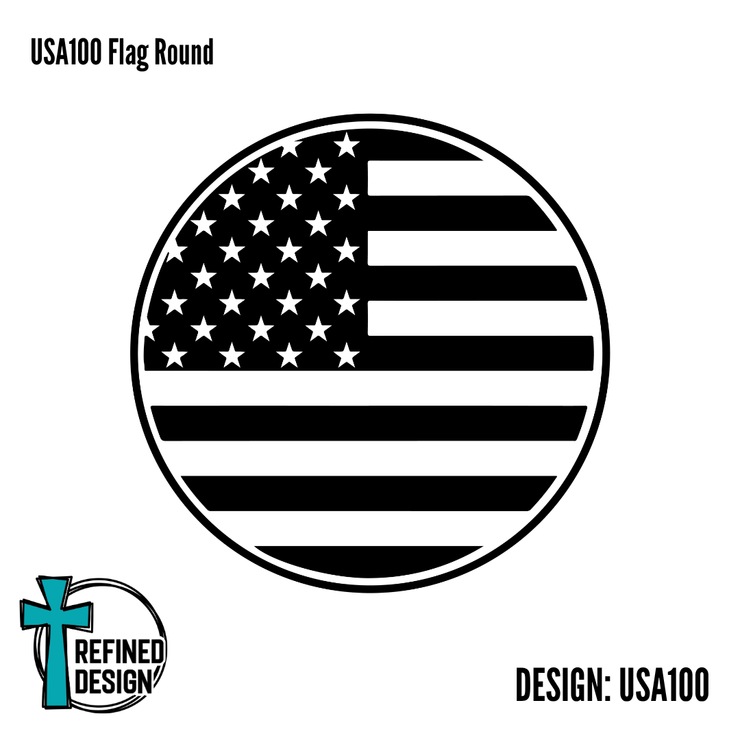USA100 Flag Round