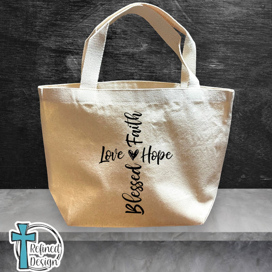 "Blessed Cross" Bible Bag