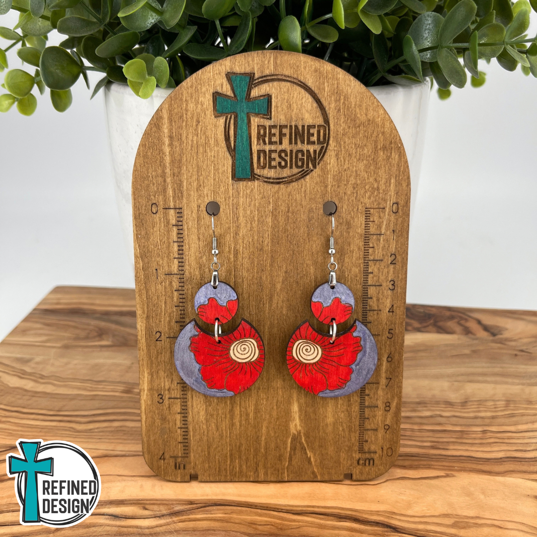 Crimson Reverie Earrings
