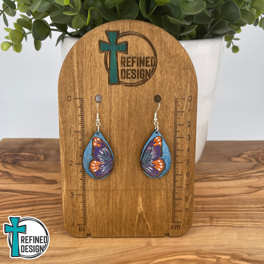 Blue Horizon Butterfly Earrings