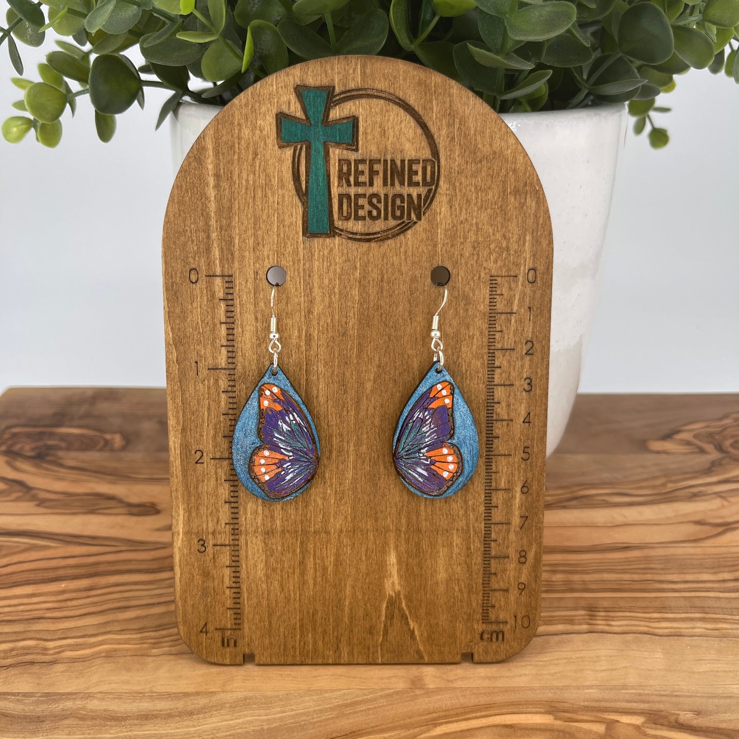 Blue Horizon Butterfly Earrings
