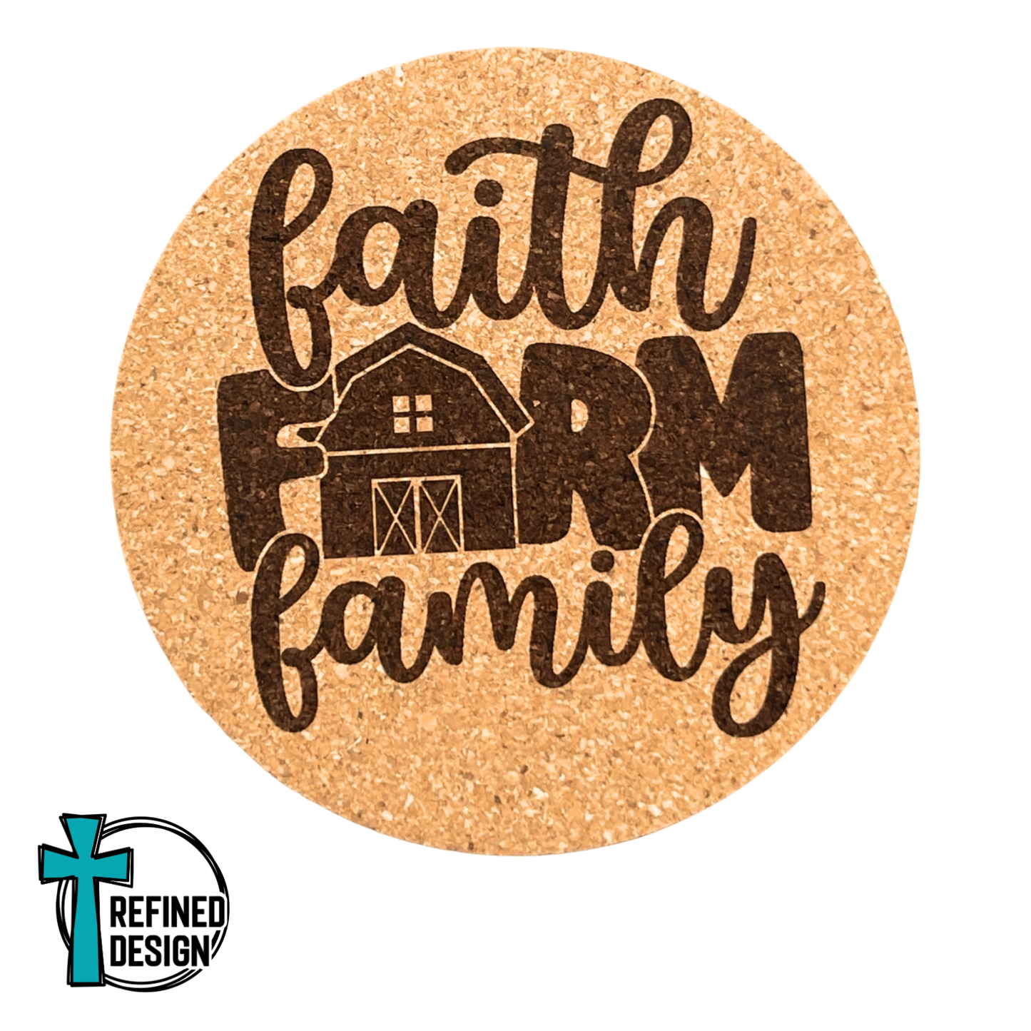 Rooted in Faith Coaster