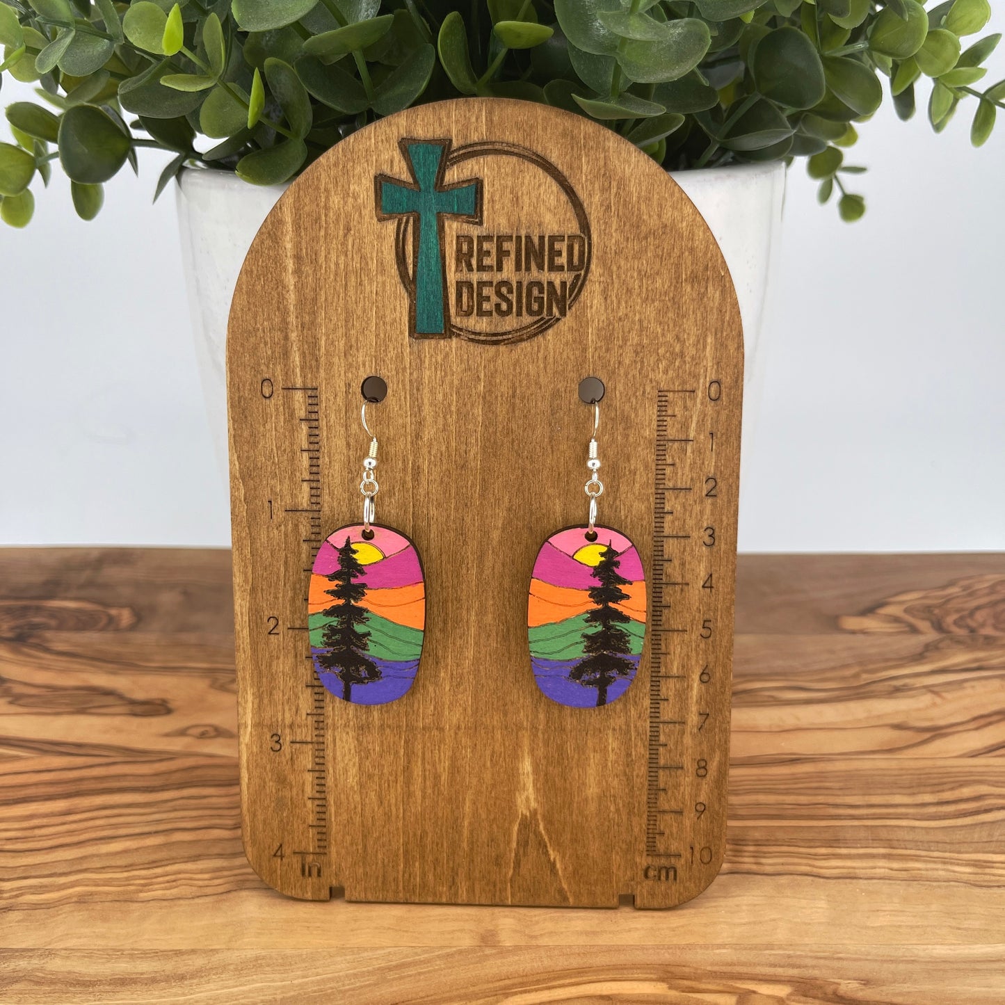Mountain Meadow Sunset Earrings