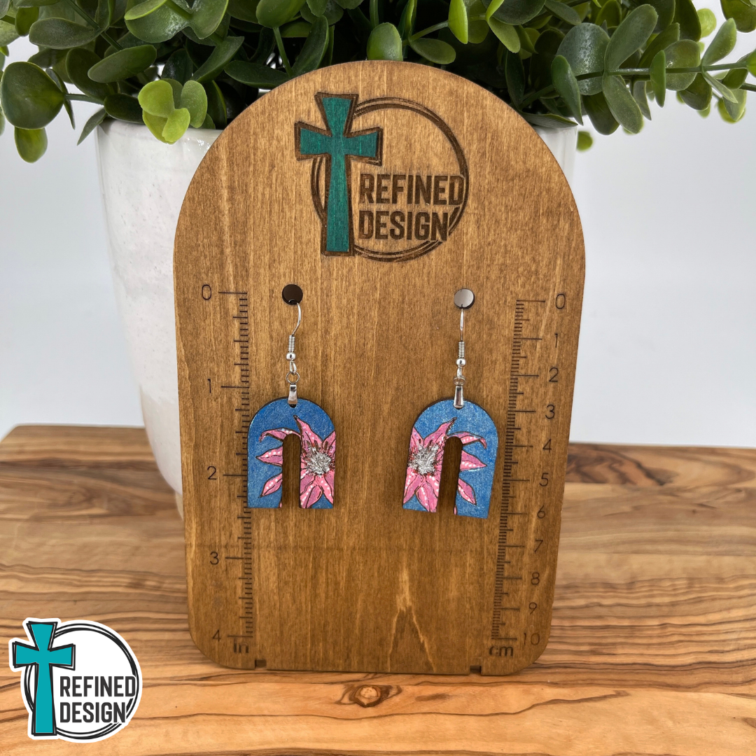 Midnight Blossom Earrings