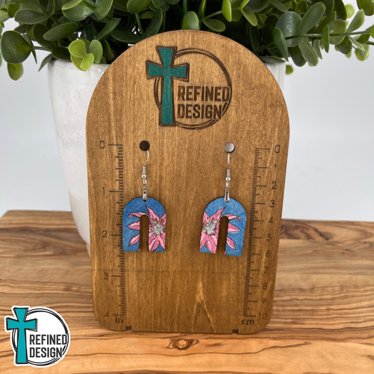 Midnight Blossom Earrings