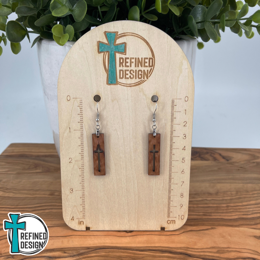 Steadfast Path Rosewood Earrings