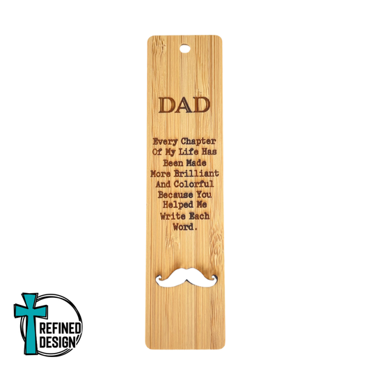 Every Chapter, Dad Bookmark