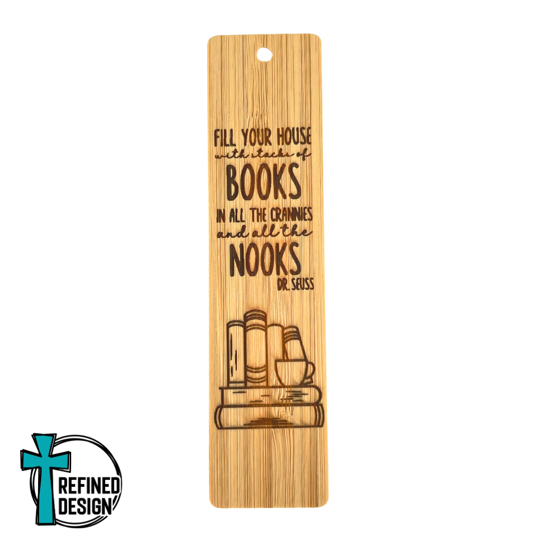 Books & Nooks Bookmark