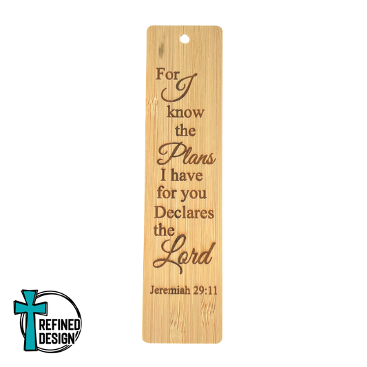 His Plans Bookmark
