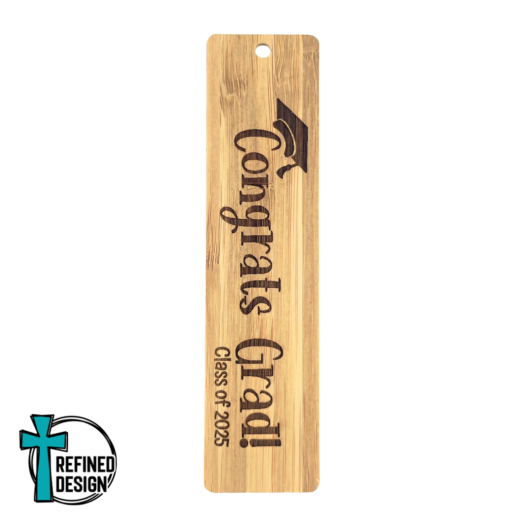 Congrats Grad 2025 Bookmark