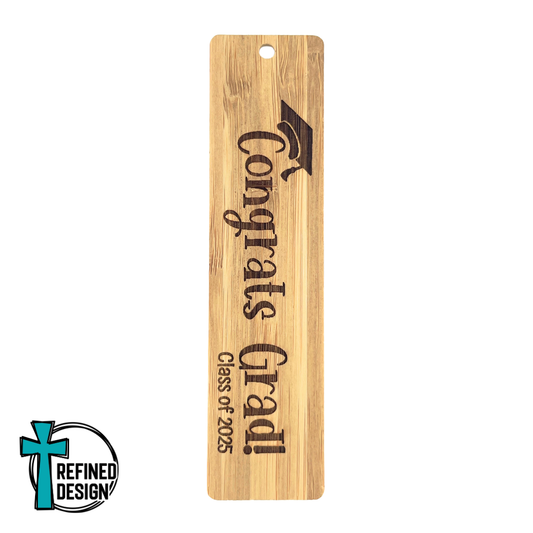 Congrats Grad 2025 Bookmark