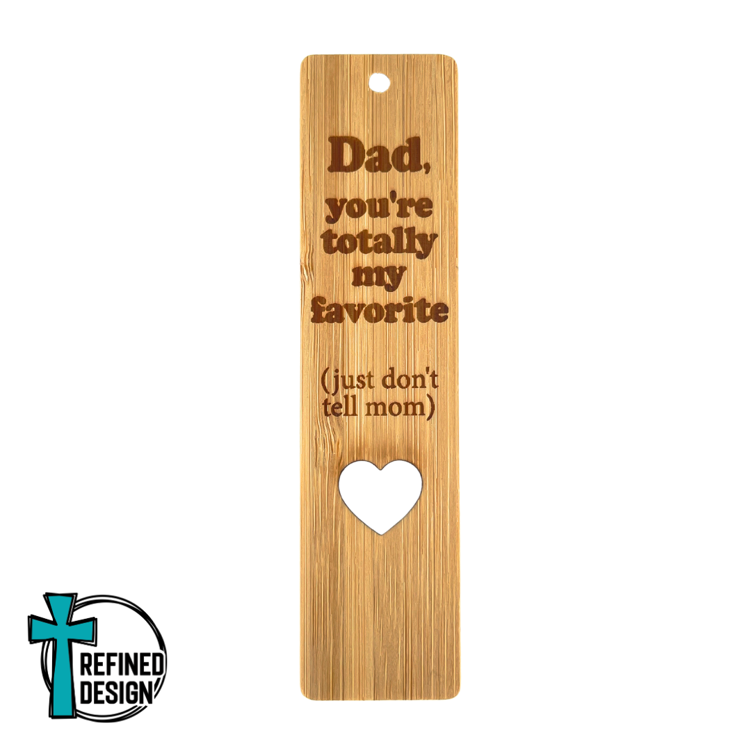 Favorite Dad Bookmark