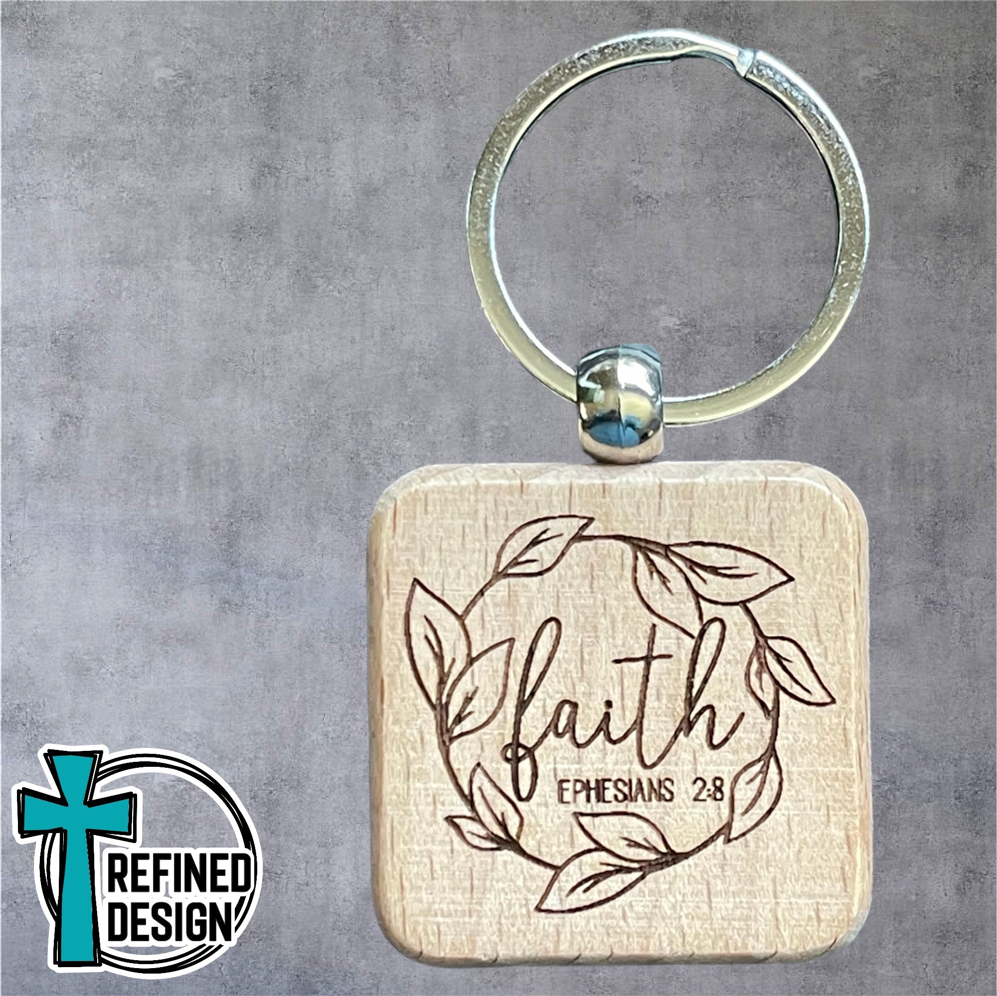 “Faith” Keychain – Refined Design