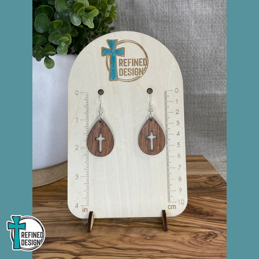 Rosewood Faith Earrings