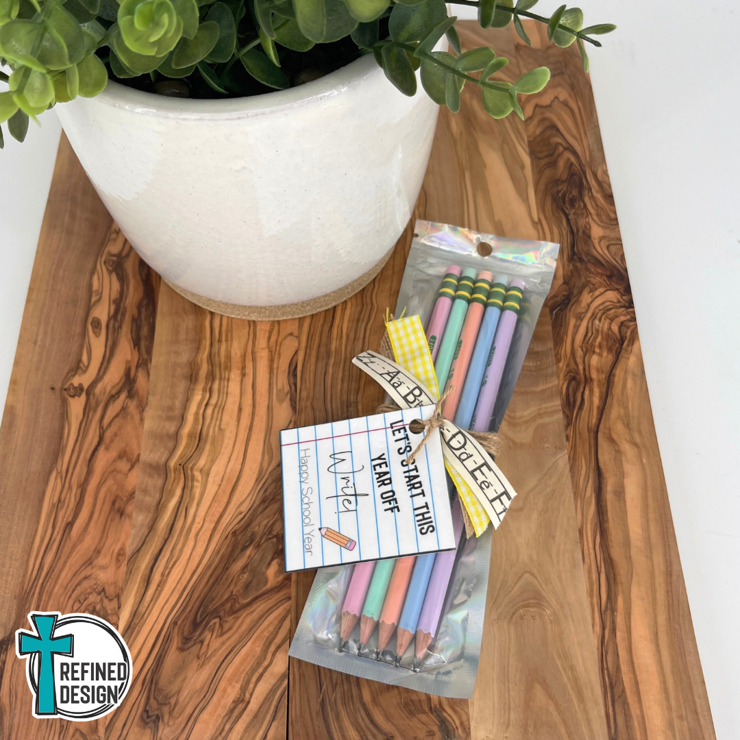 Bright Beginnings Personalized Pencil Set