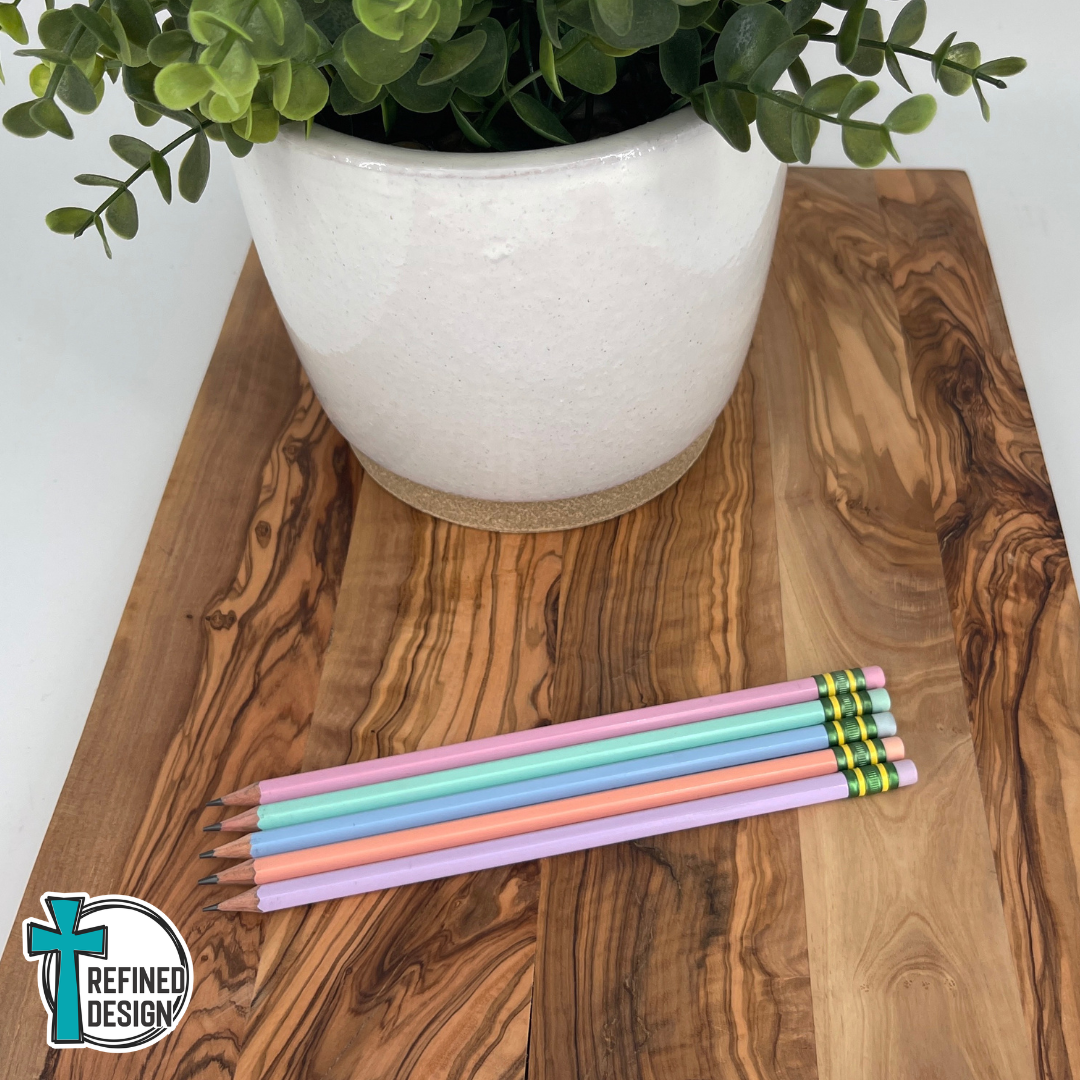 Bright Beginnings Personalized Pencil Set