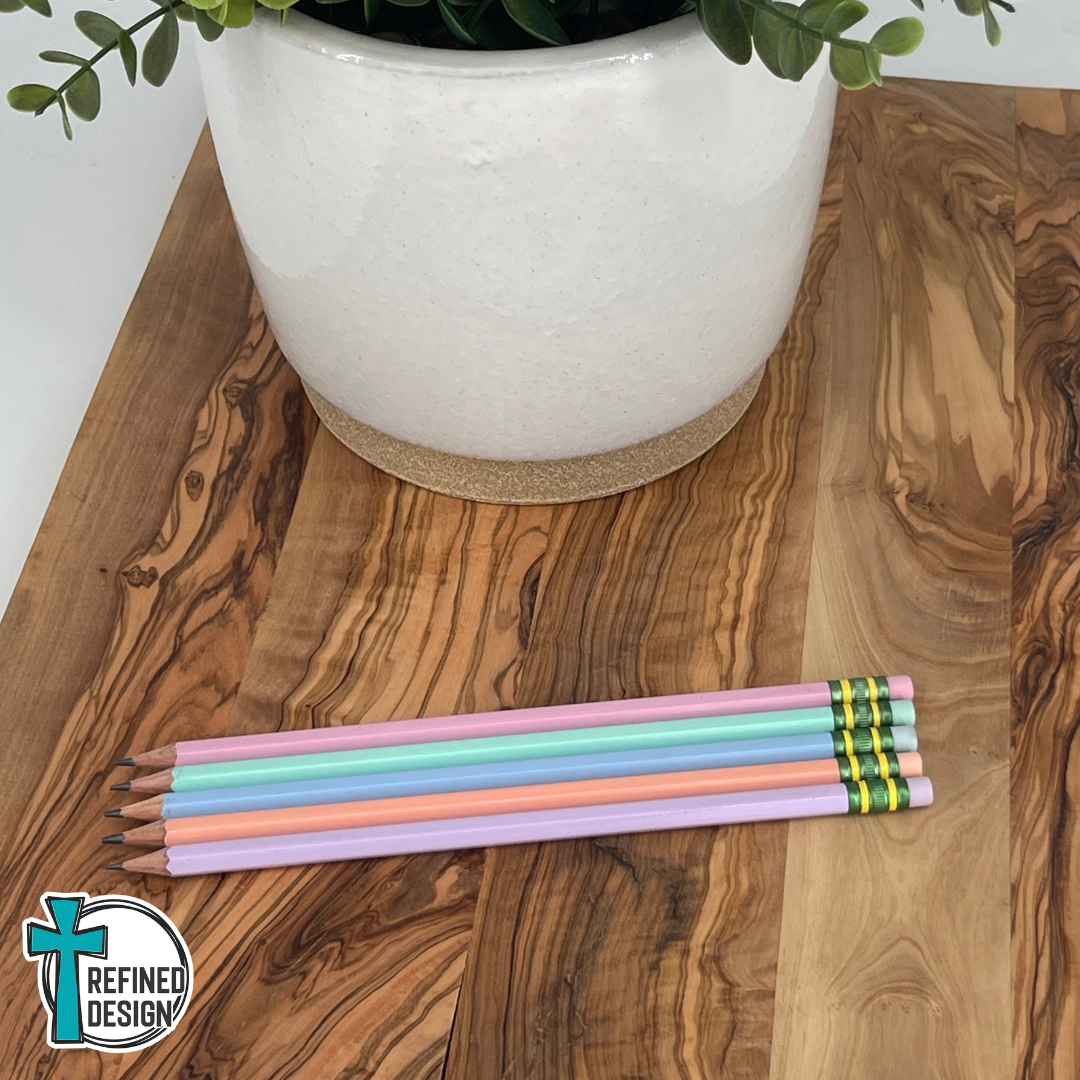 Bright Beginnings Personalized Pencil Set