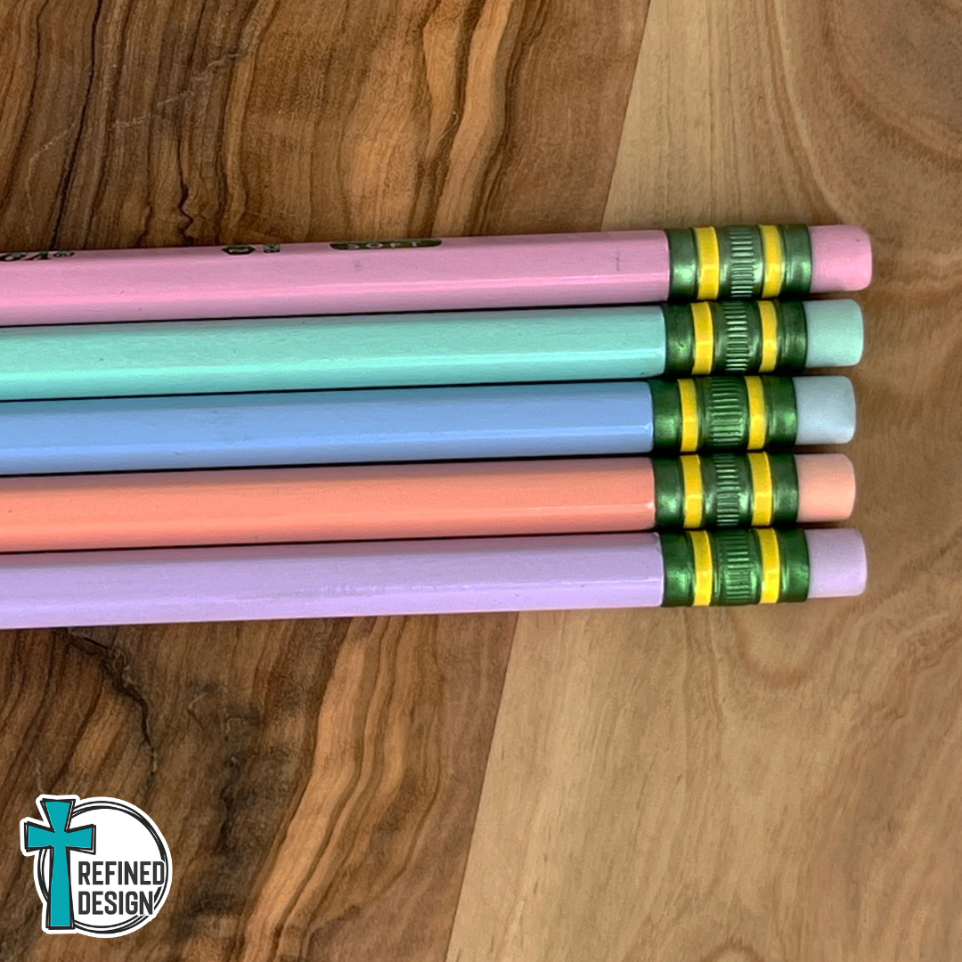 Bright Beginnings Personalized Pencil Set