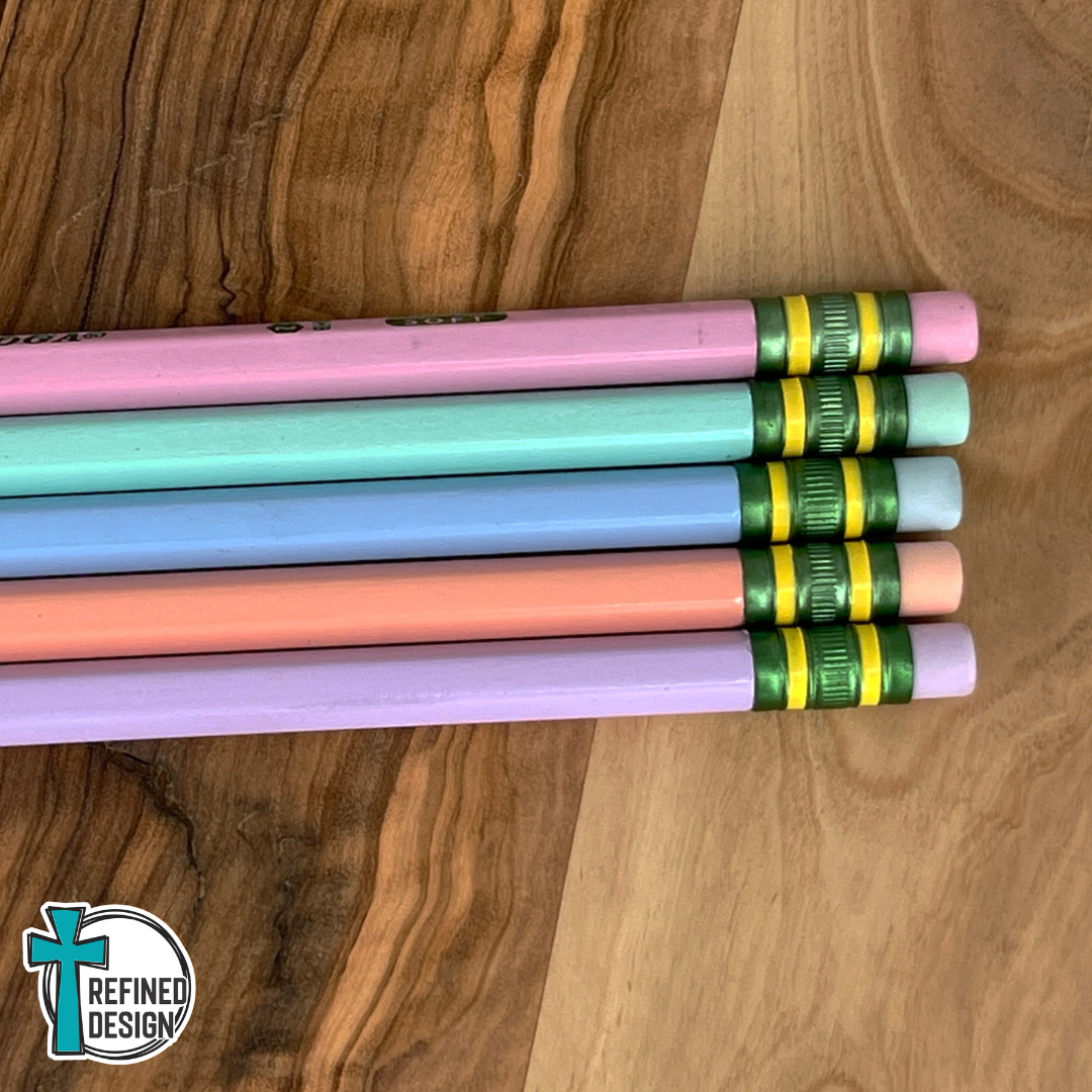 Bright Beginnings Personalized Pencil Set