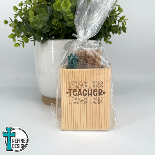 Called to Teach Pencil Cup & Eraser Set