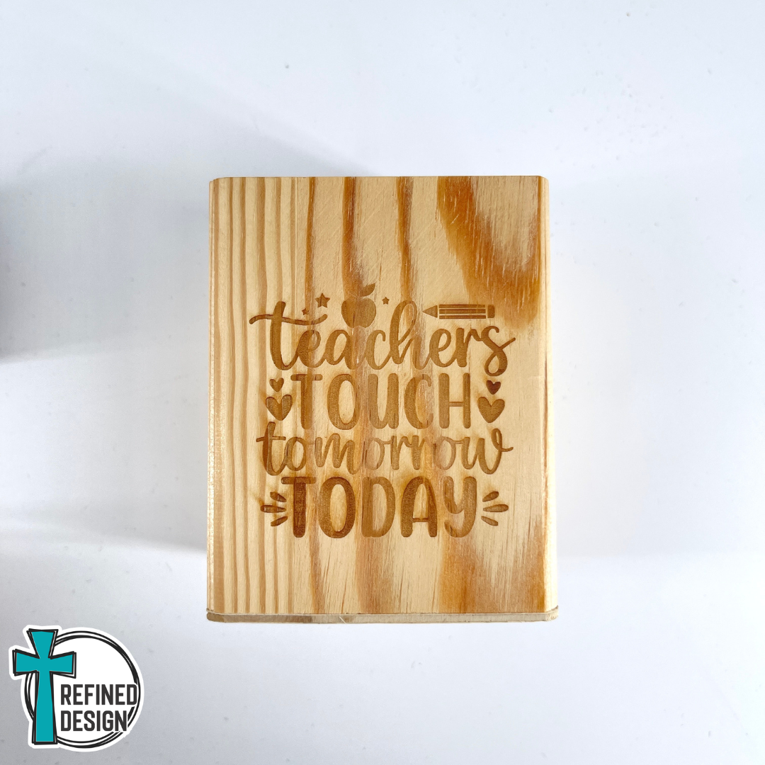 Touching Tomorrow Pencil Cup & Eraser Set