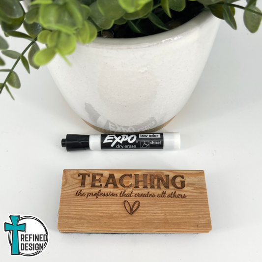 Shaping Futures Teacher Eraser Set