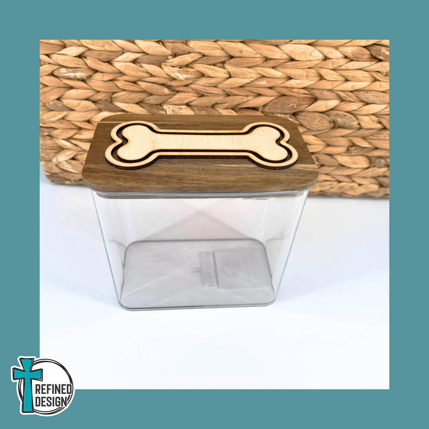 Bone Appétit Personalized Treat Canister