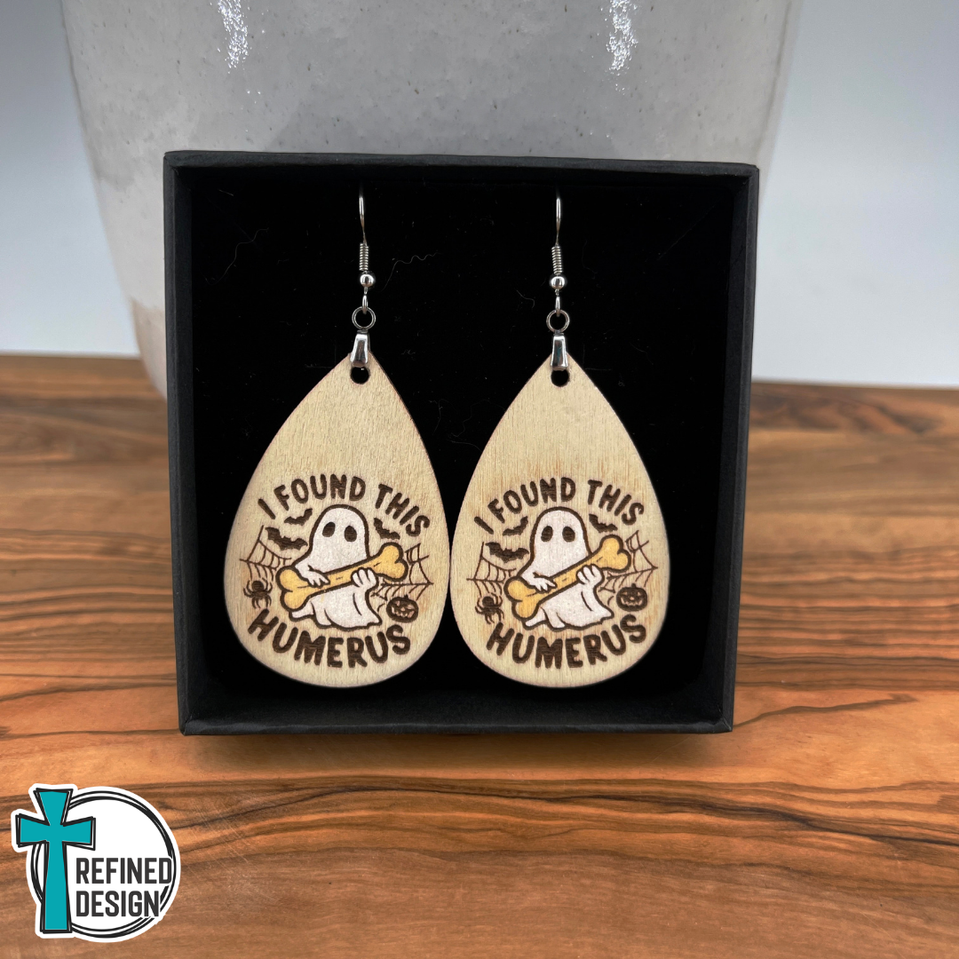 Tickled to the Bone Earrings