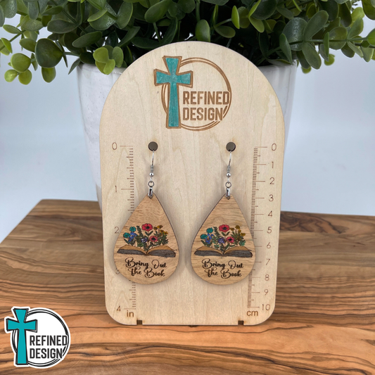Flourishing in His Word Earrings