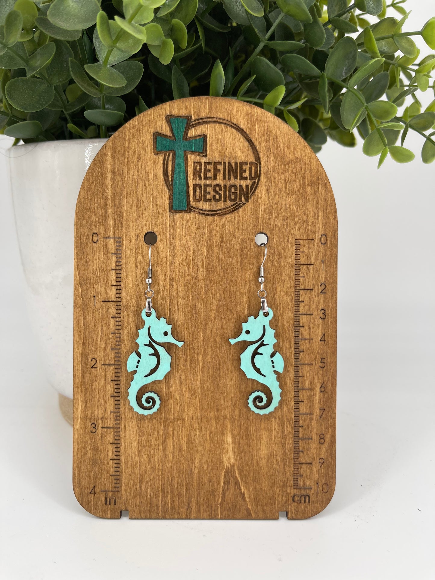 Coastal Breeze Seahorse Earrings
