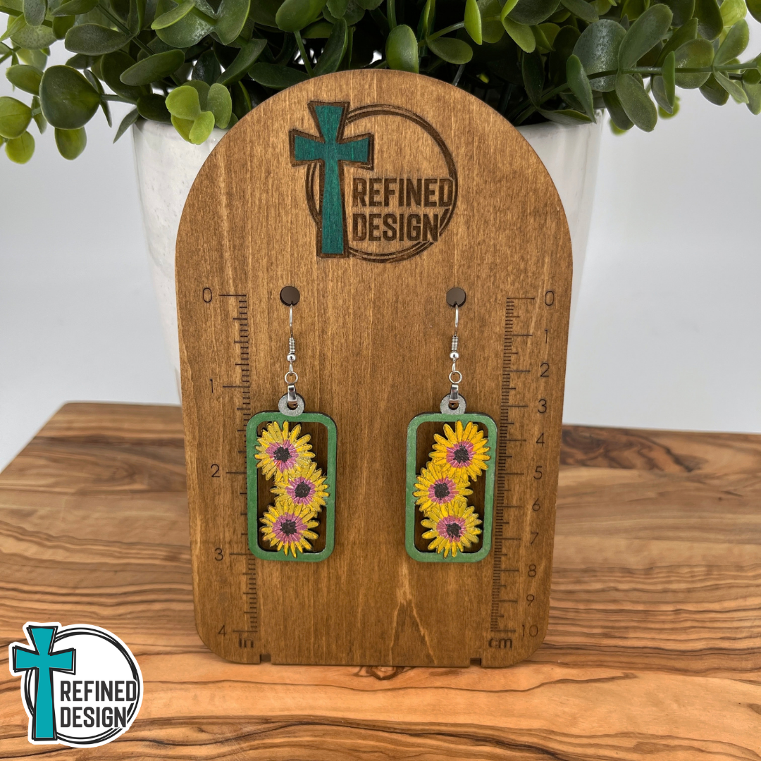 Golden Hour Garden Earrings