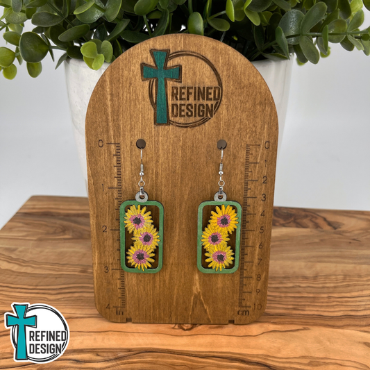 Golden Hour Garden Earrings