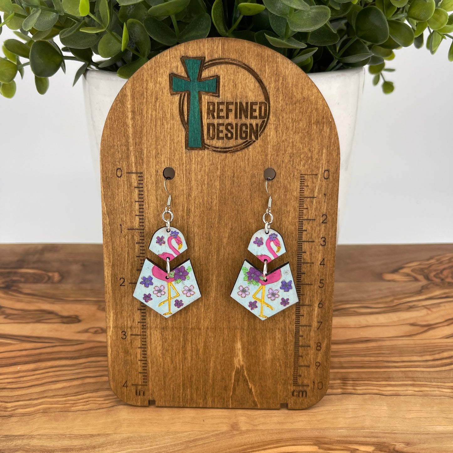 Flamingo Garden Party Earrings