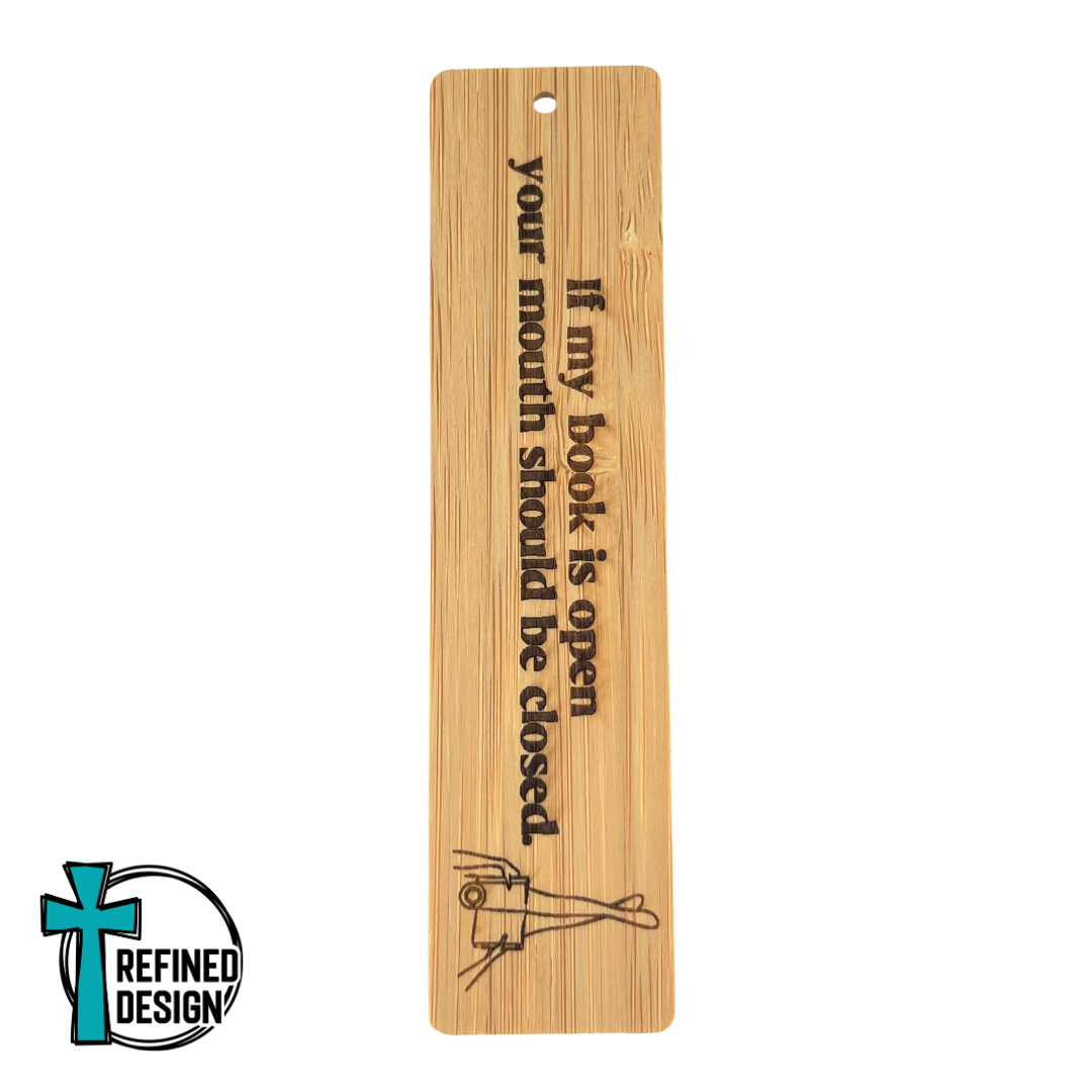 The Open Book Bookmark