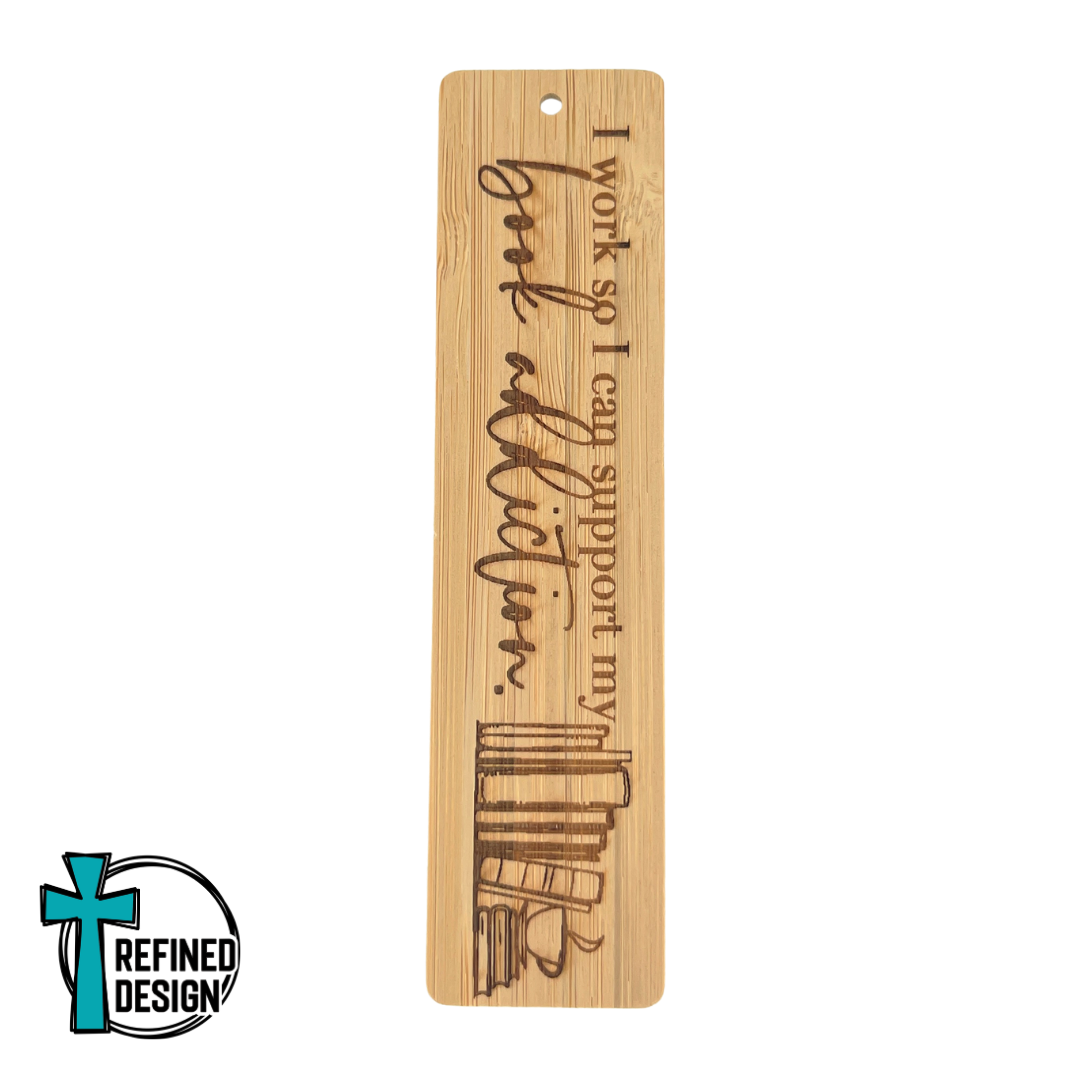 Book Addiction Bookmark