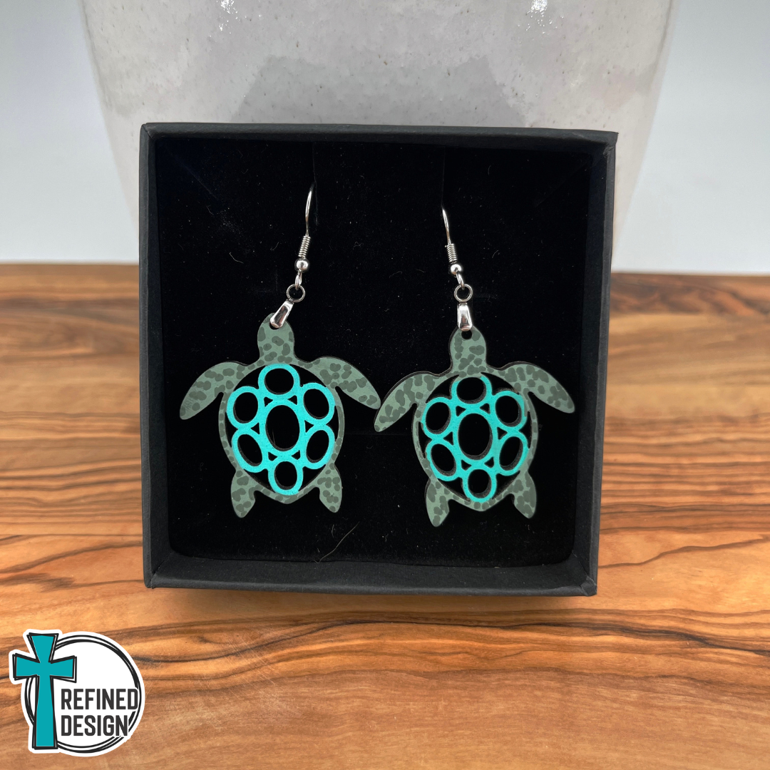 Seabreeze Sanctuary Turtle Earrings