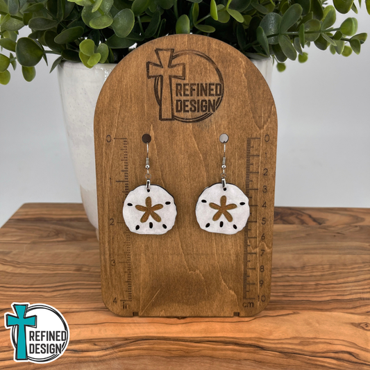 Treasured Tides Sand Dollar Earrings