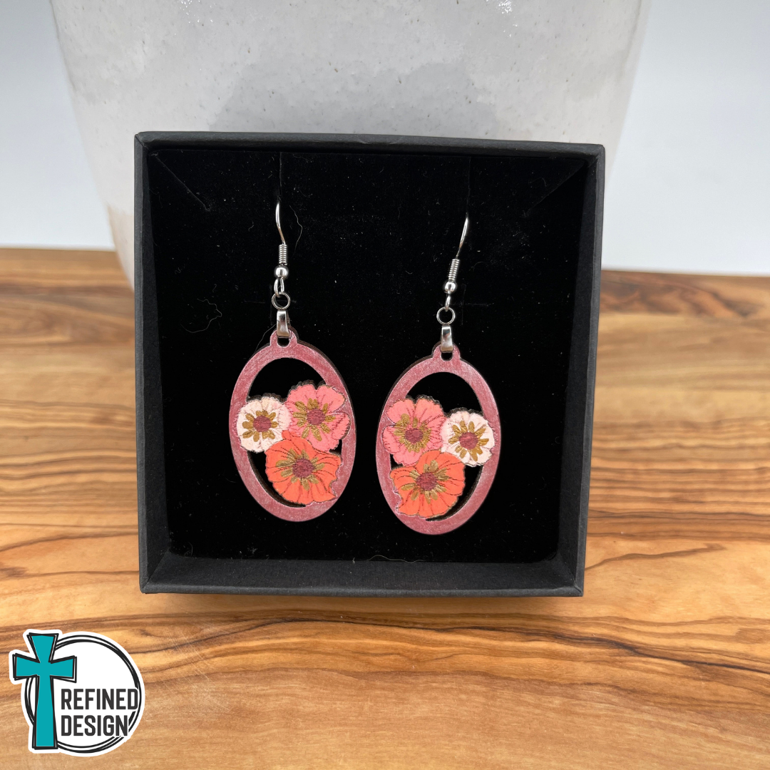 Blushing Garden Earrings