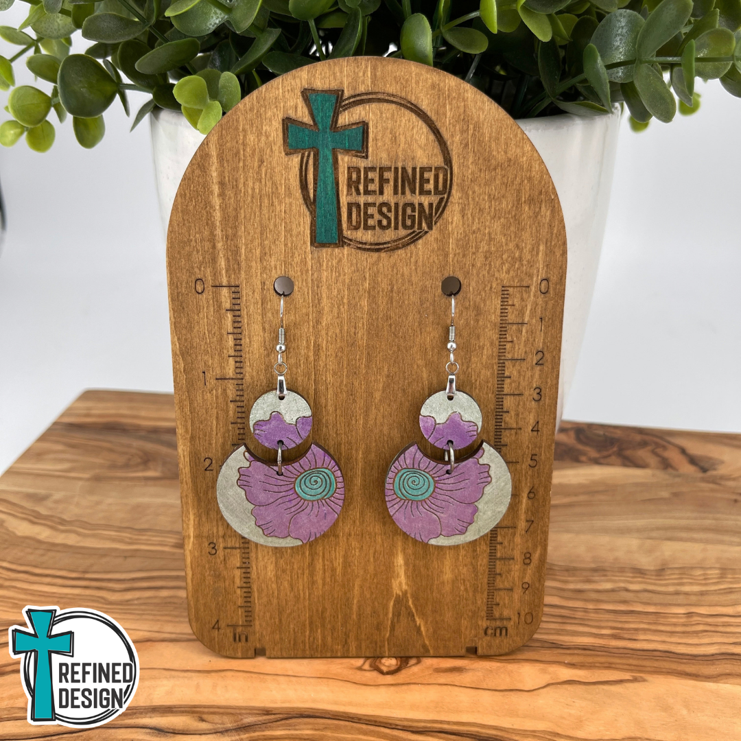Amethyst Whimsy Earrings