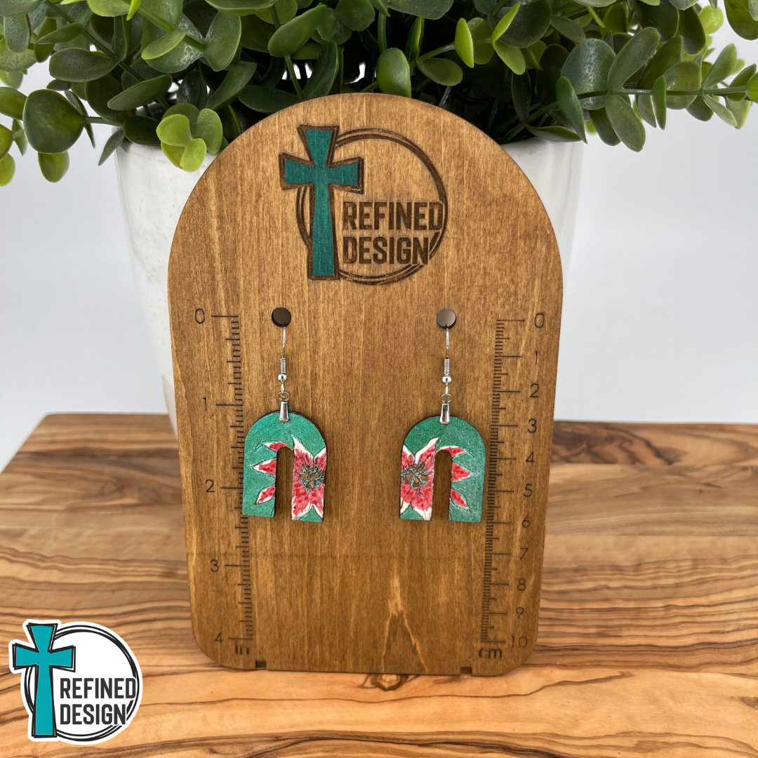 Scarlet Serenade Earrings