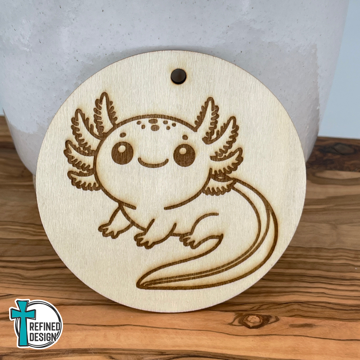 Little Lagoon Axolotl DIY Round