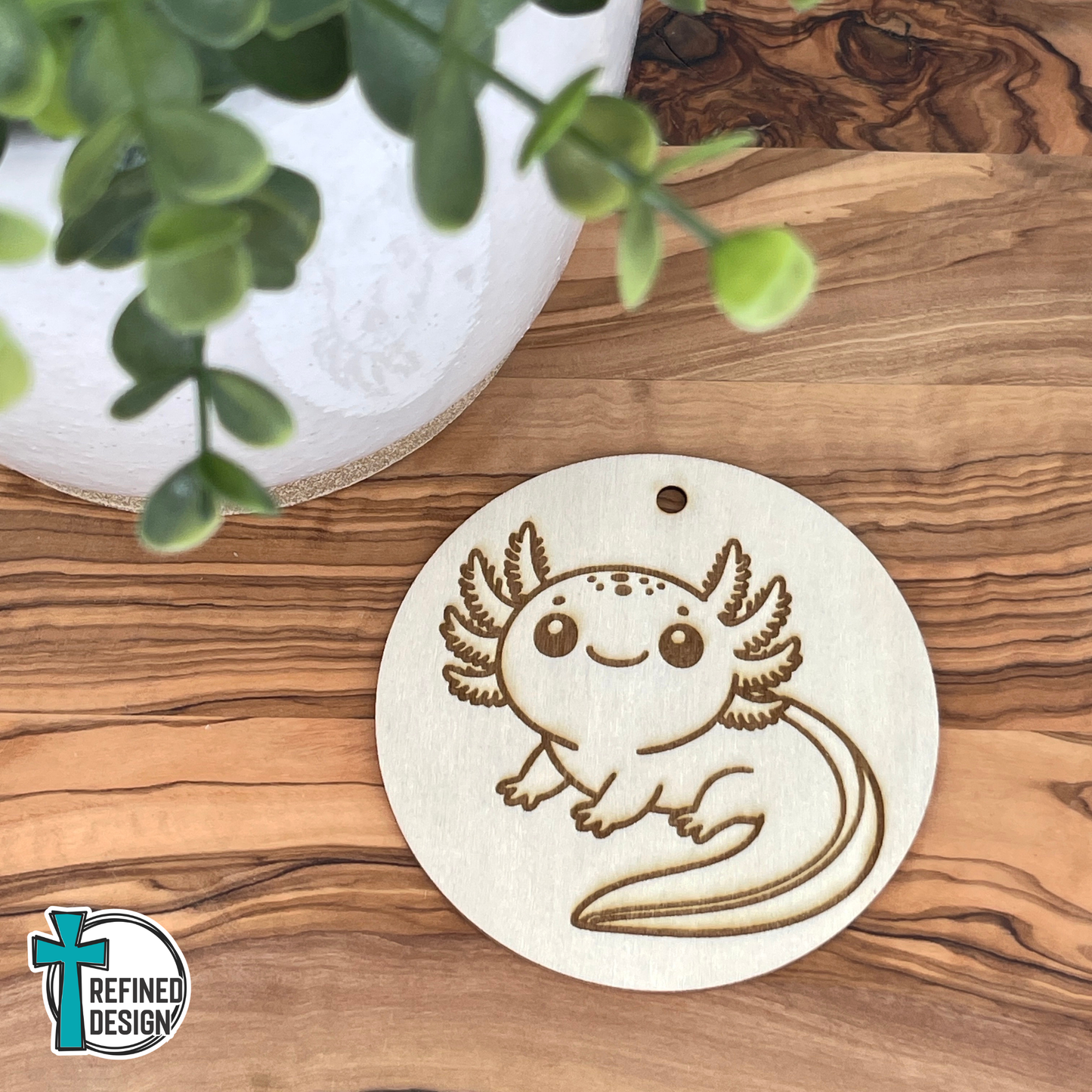 Little Lagoon Axolotl DIY Round
